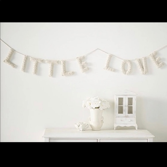 Pottery Barn Kids Other - COPY - Pottery barn little love garland